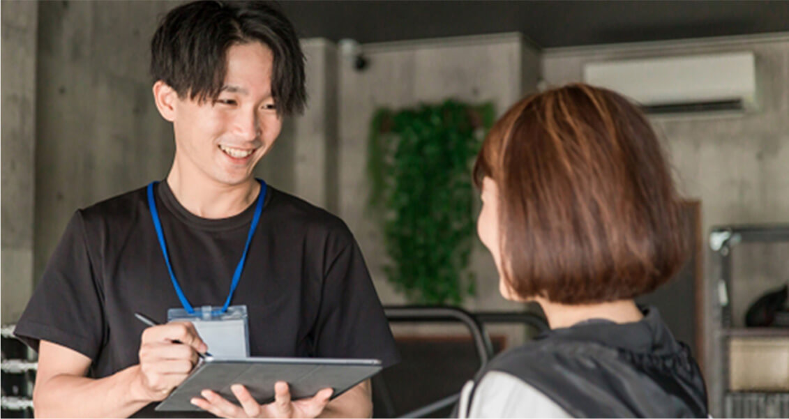 姿勢評価・関節可動域チェック